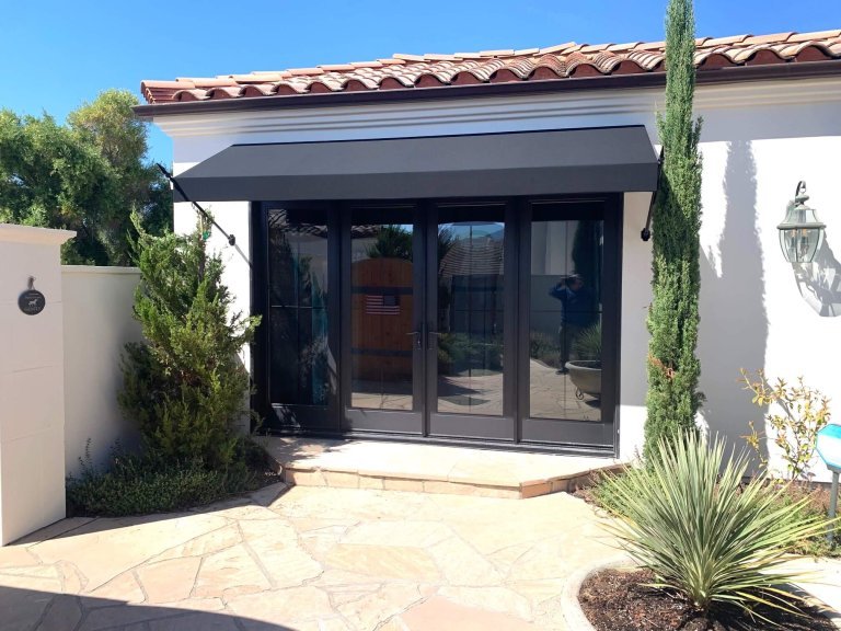 Showcases 5 Open End Spear Awnings