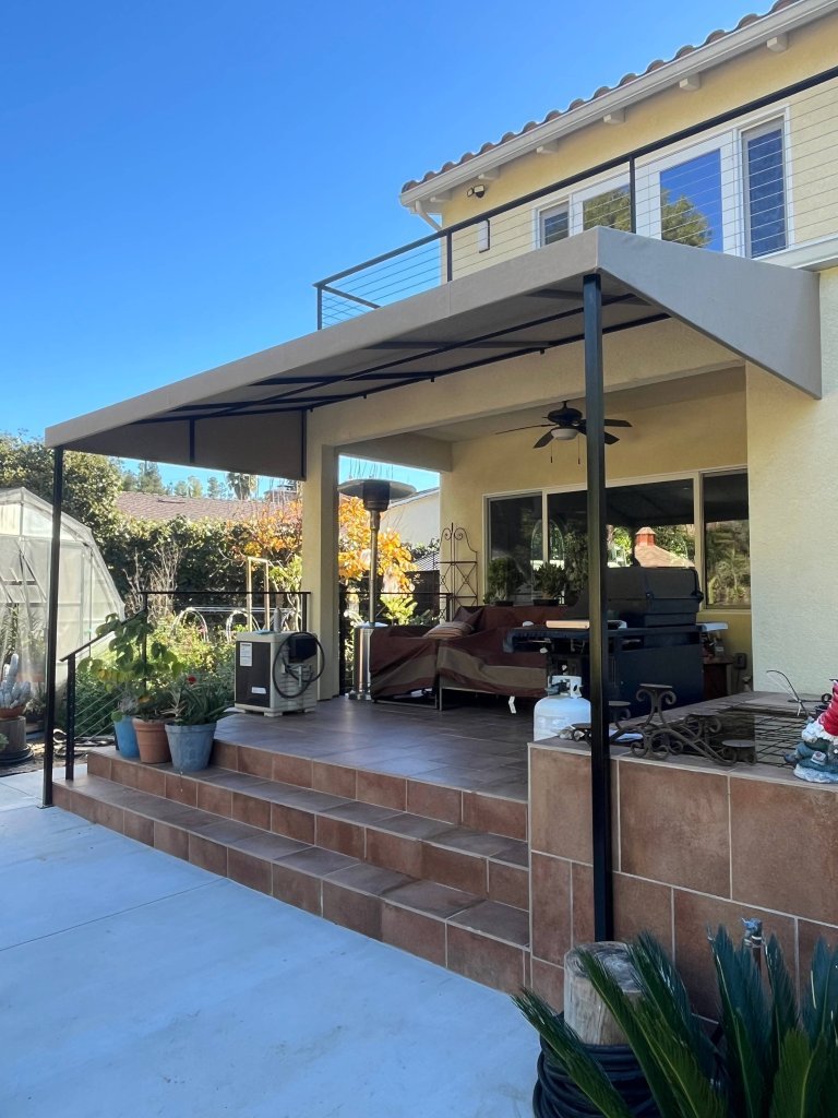Closed End Canopy in Woodland Hills | Woodland Hills, CA | Van Nuys Awning | Woodland Hills