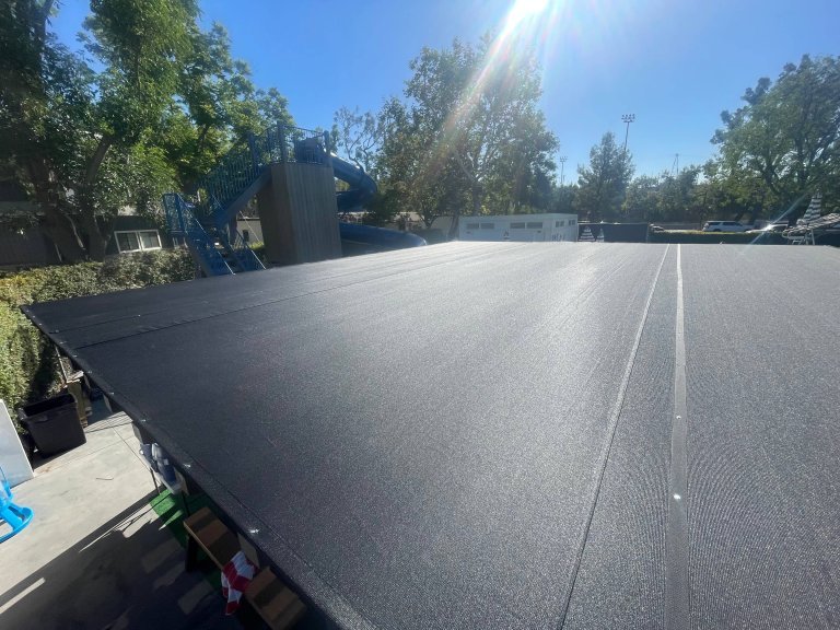 Showcases 4 Flat Mesh Panel in Chatsworth, CA | Chatsworth | Van Nuys Awning | Chatsworth