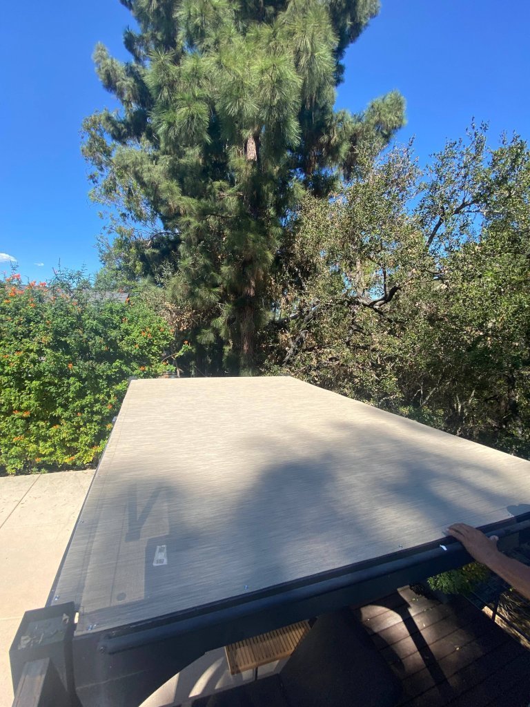 Showcases 1 Flat Mesh Cover in Sherman Oaks | Sherman Oaks | Van Nuys Awning | Sherman Oaks